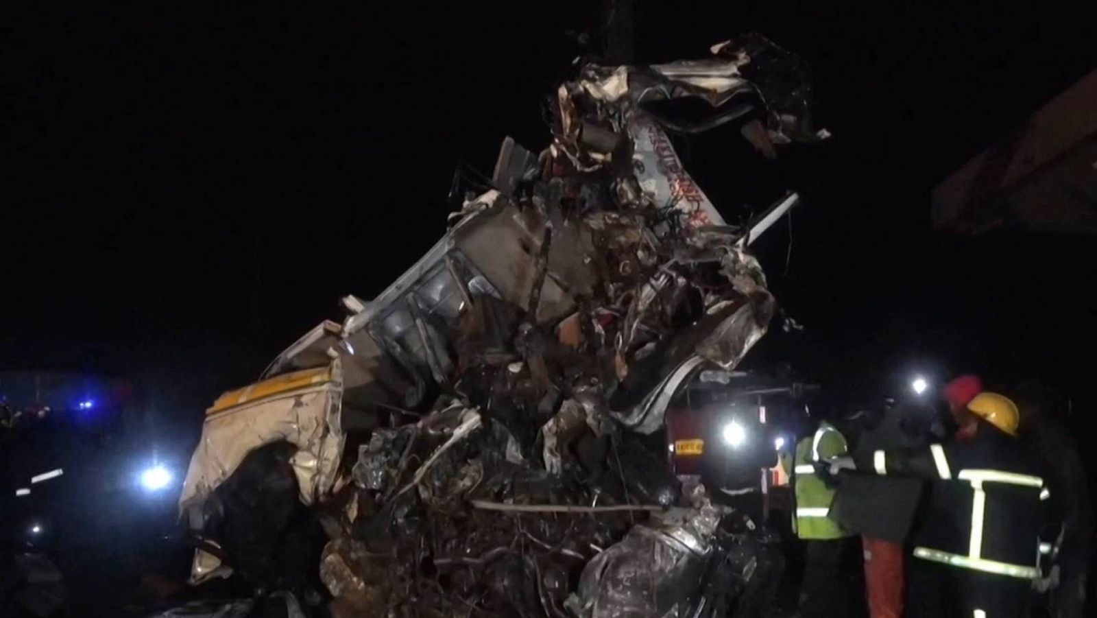 Una imagen de la zona donde ha tenido lugar el accidente de Kenia.