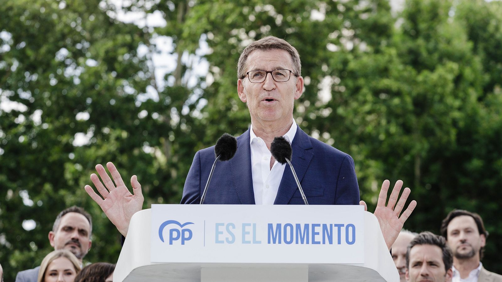 Elecciones Generales: Alberto Núñez Feijóo, candidato del Partido Popular