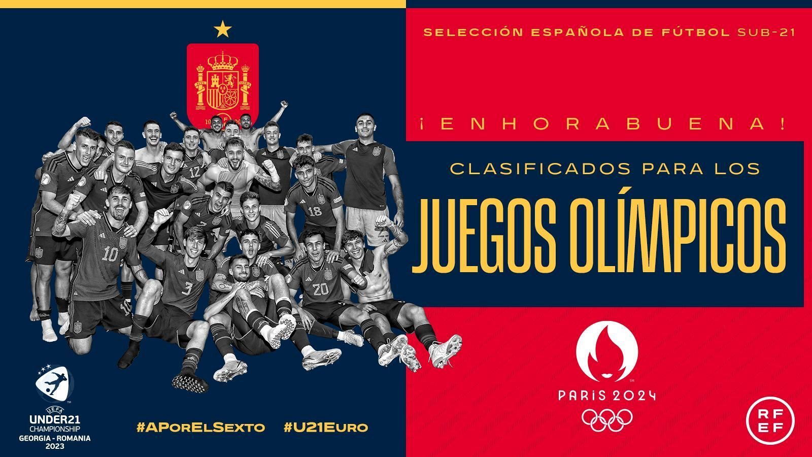 La selección española estará en París 2024