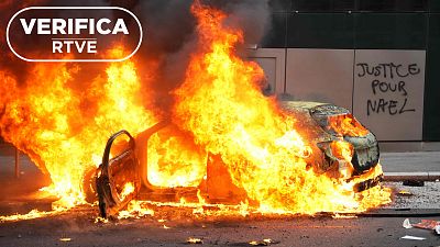 Bulos y desinformaci�n sobre los disturbios en Francia tras la muerte de Nahel