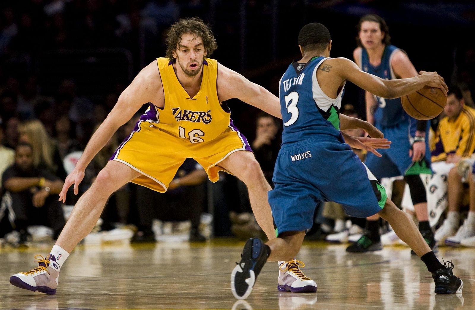 LAKERS DE LOS ÁNGELES VS TIMBERWOLVES DE MINESSOTA
