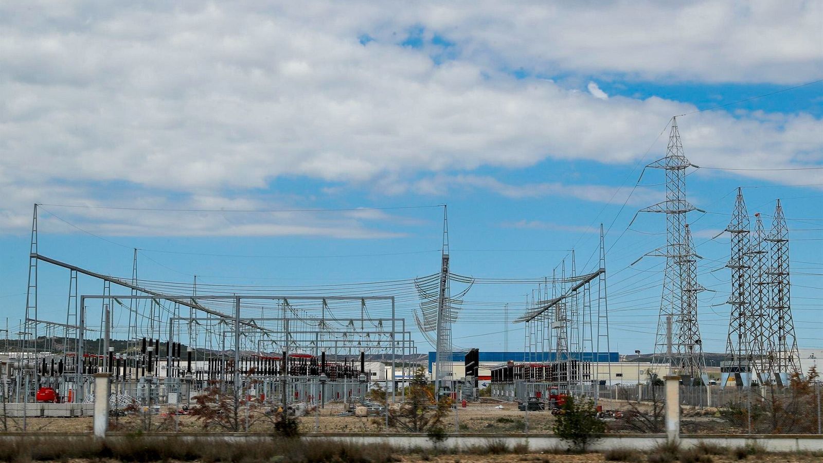 Una subestación eléctrica en Zaragoza