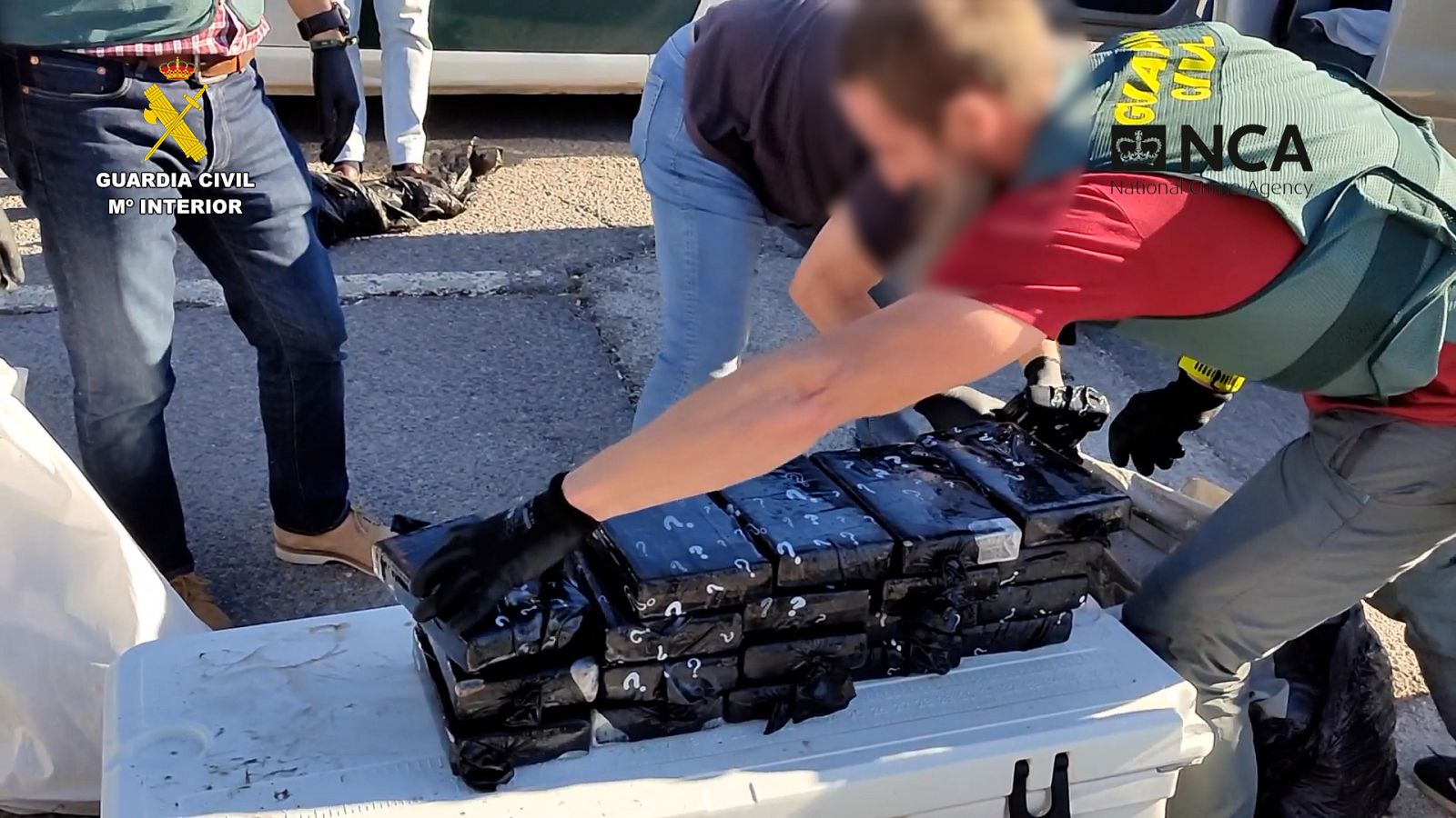 Desarticulada una red que introducía cocaína en Málaga y Reino Unido