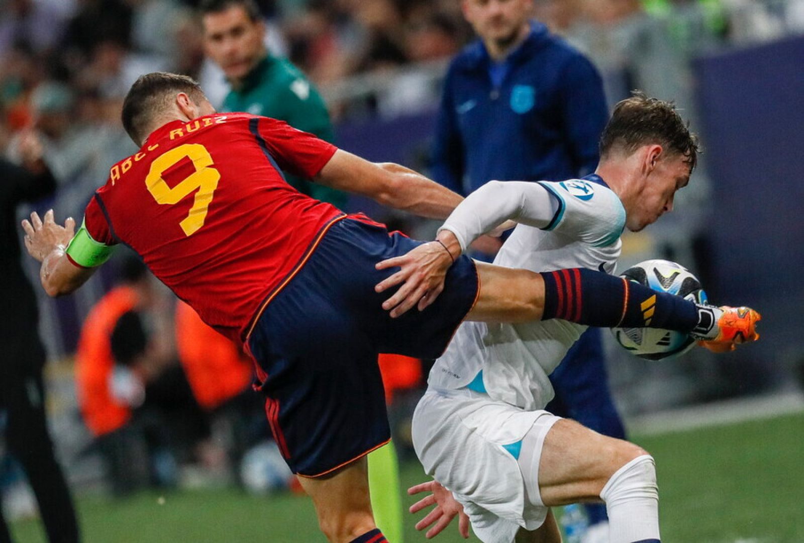 Inglaterra ganó a España en la final del Europeo sub 21