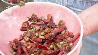 Receta de habitas con jam�n: �f�cil, saludable y deliciosa! 