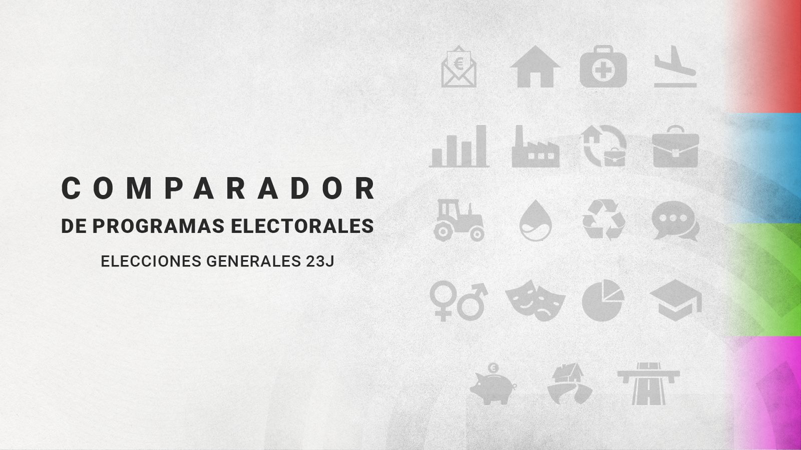 Comparador de programas electorales - Elecciones generales 2023