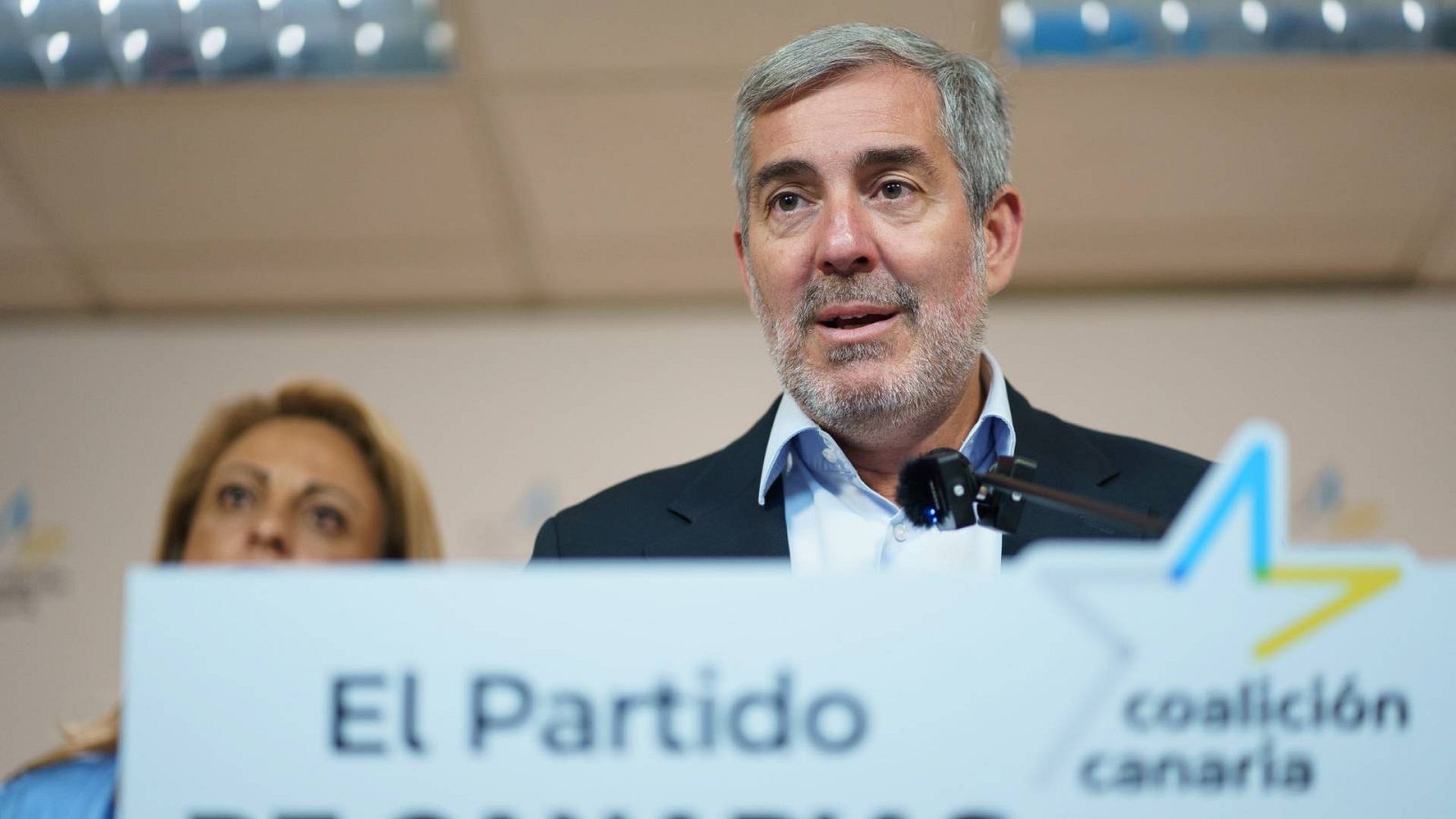 El secretario general de Coalición Canaria, Fernando Clavijo