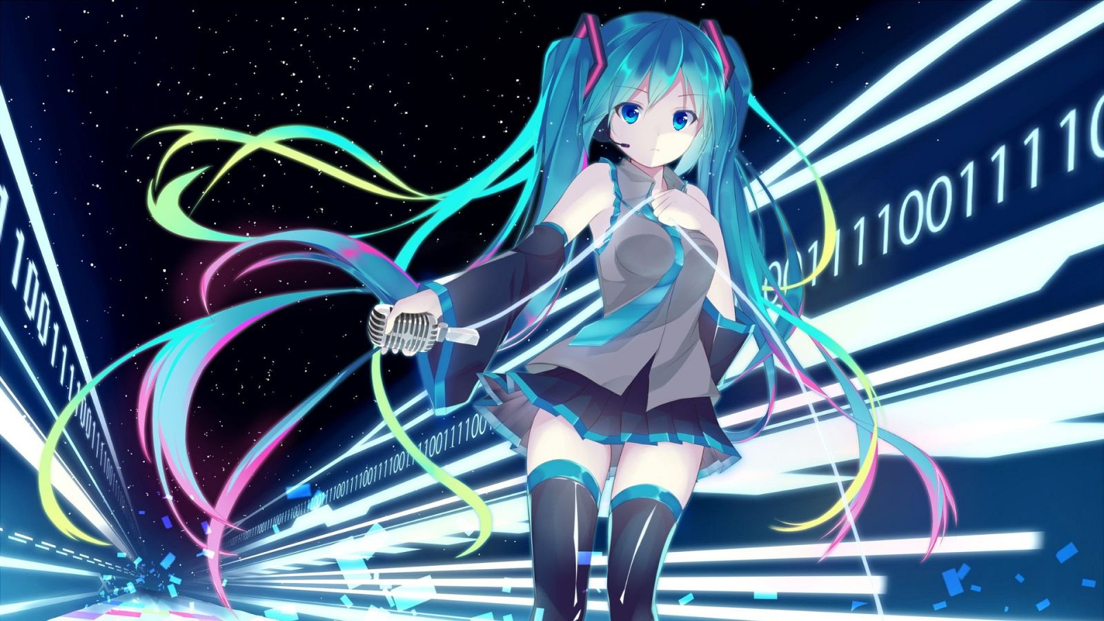 La artista digital Hatsune Miku