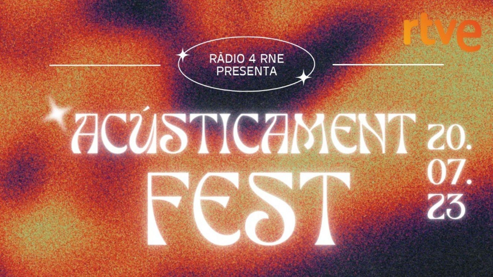 Cartell de l'Acústicament Fest