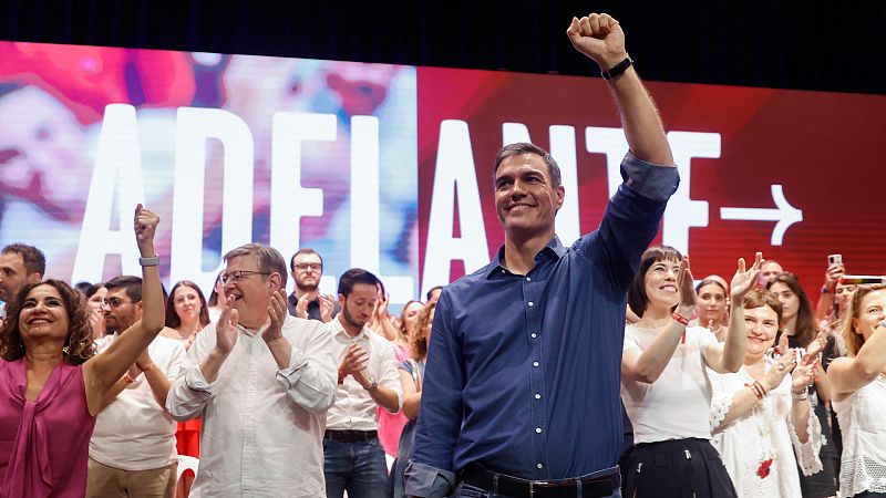 S�nchez apela a la �pica: "Gan� dos primarias y una moci�n de censura contra todo pron�stico, vamos a ganar el 23J"