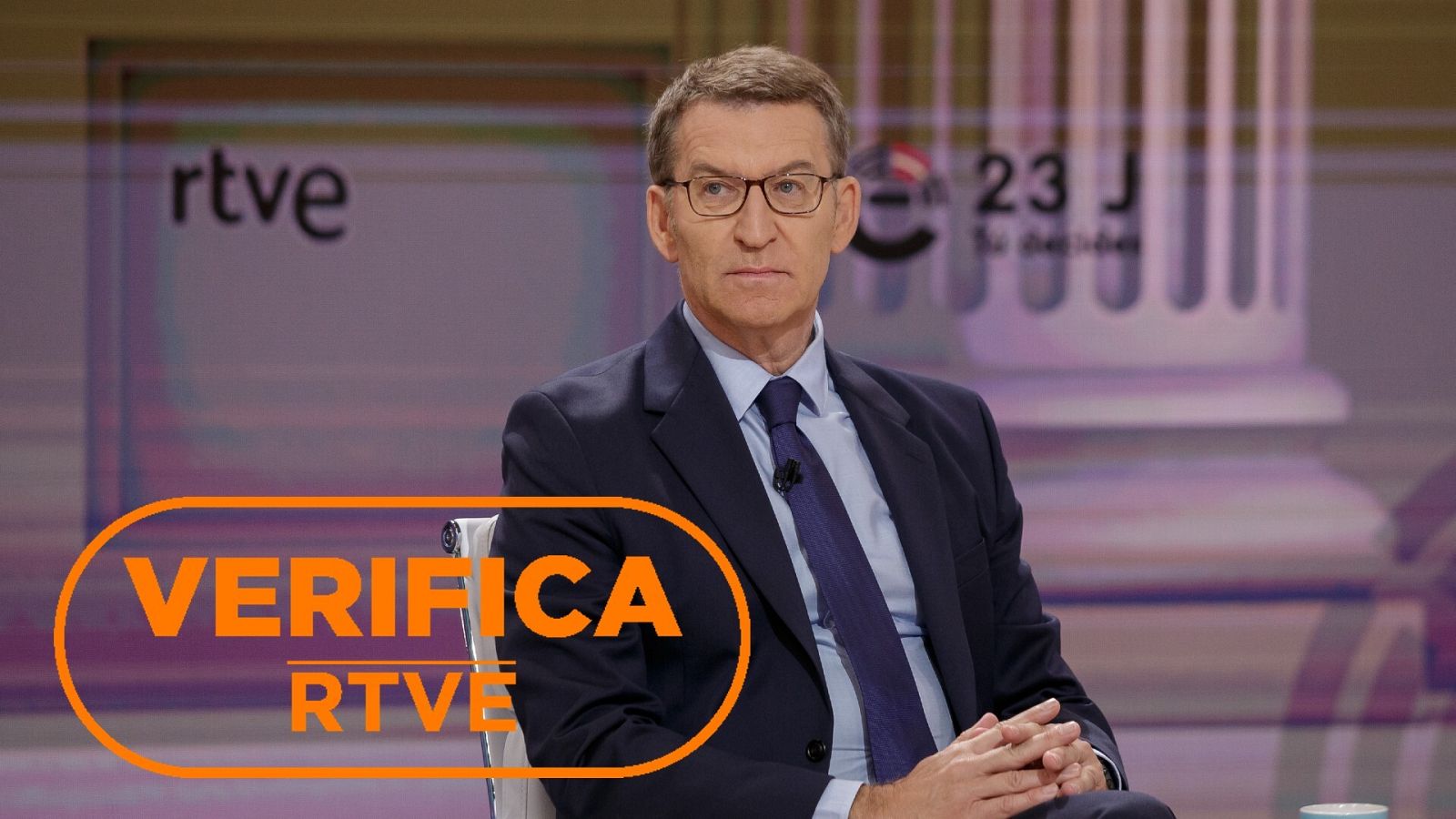 Alberto Núñez Feijóo en el programa La Hora de la 1.