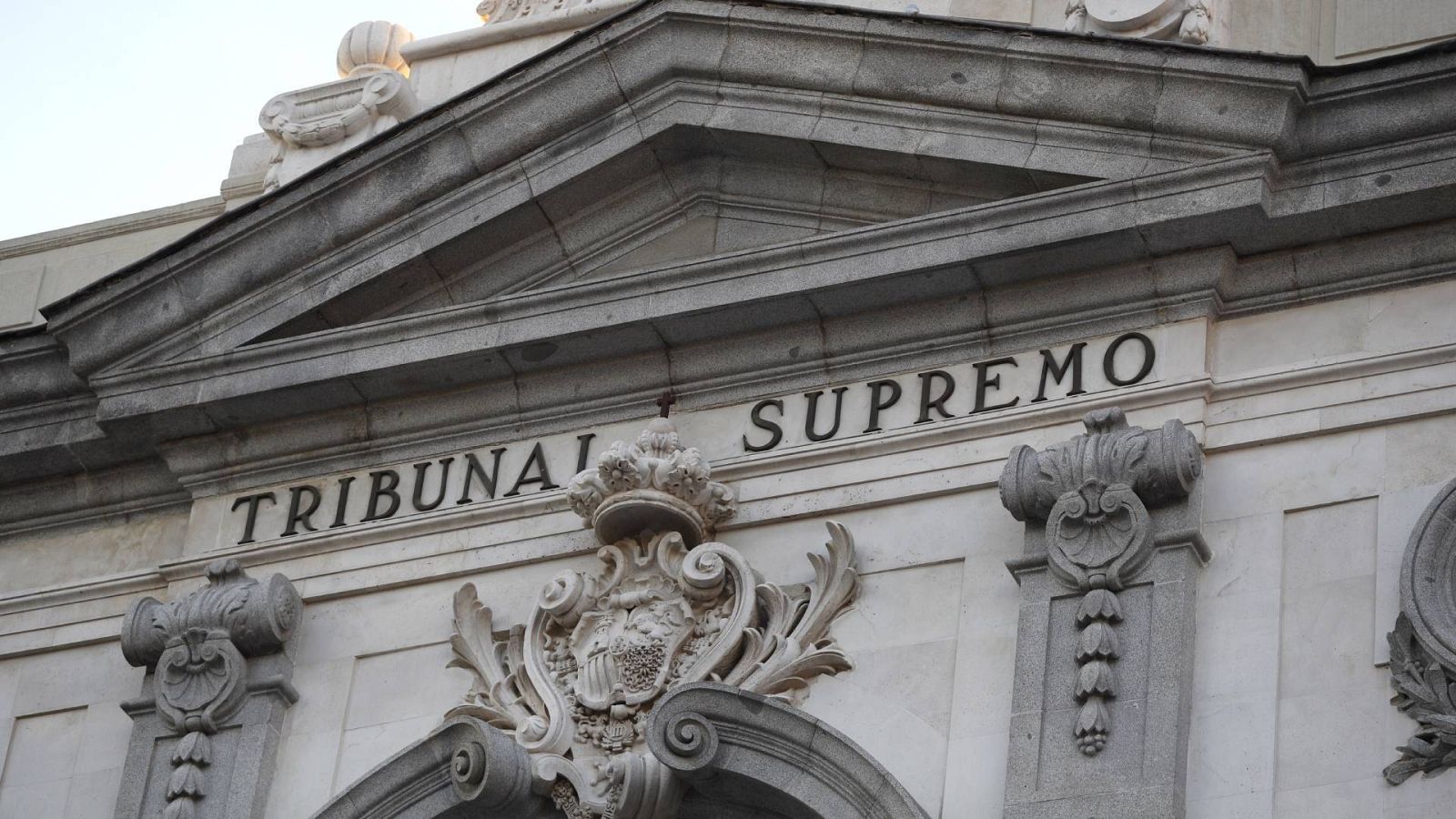 Imagen del exterior del Tribunal Supremo
