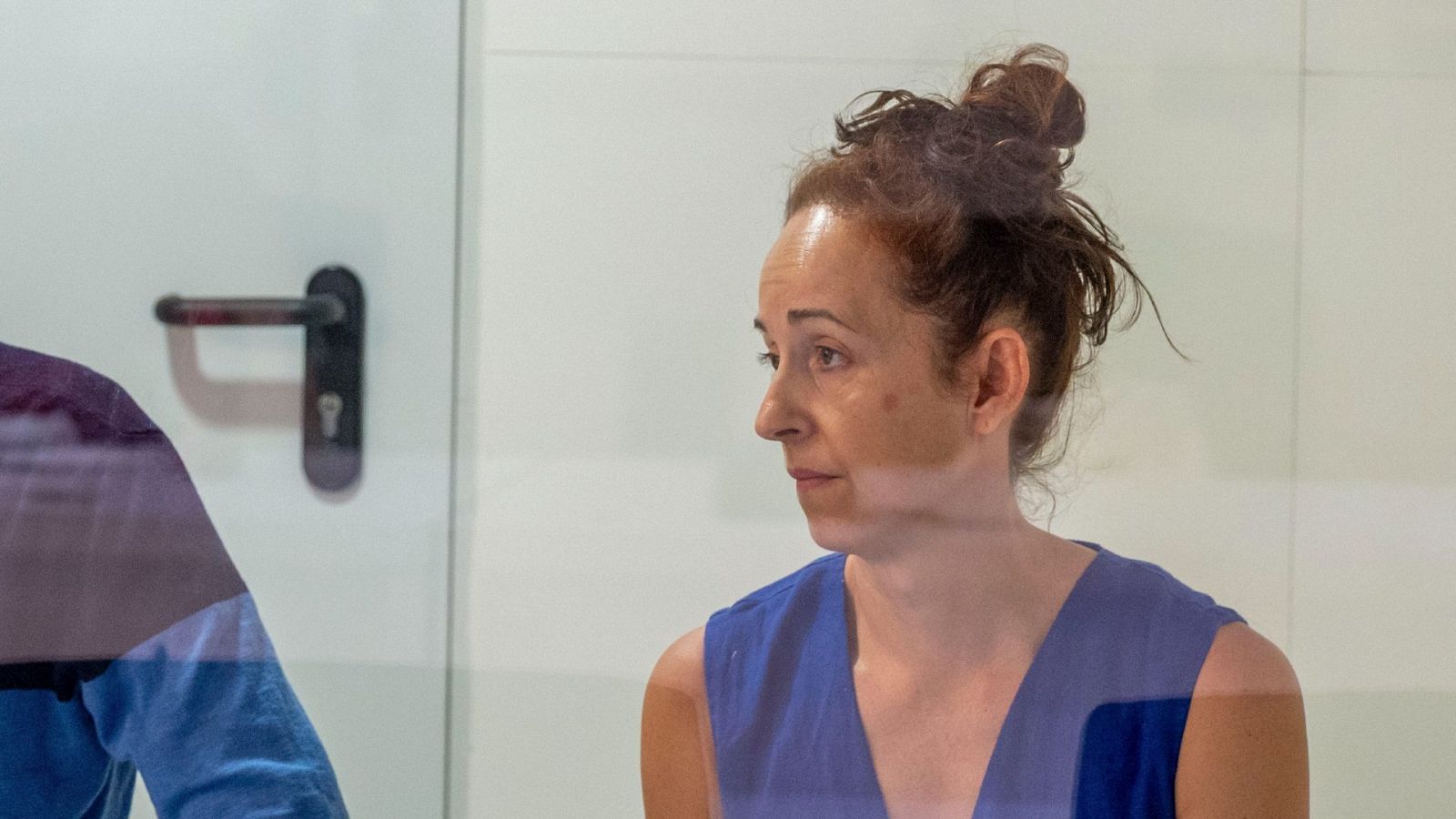 Miren Itxaso Zaldúa durante el juicio por su presunta responsabilidad en el asesinato de Manuel Giménez Abad