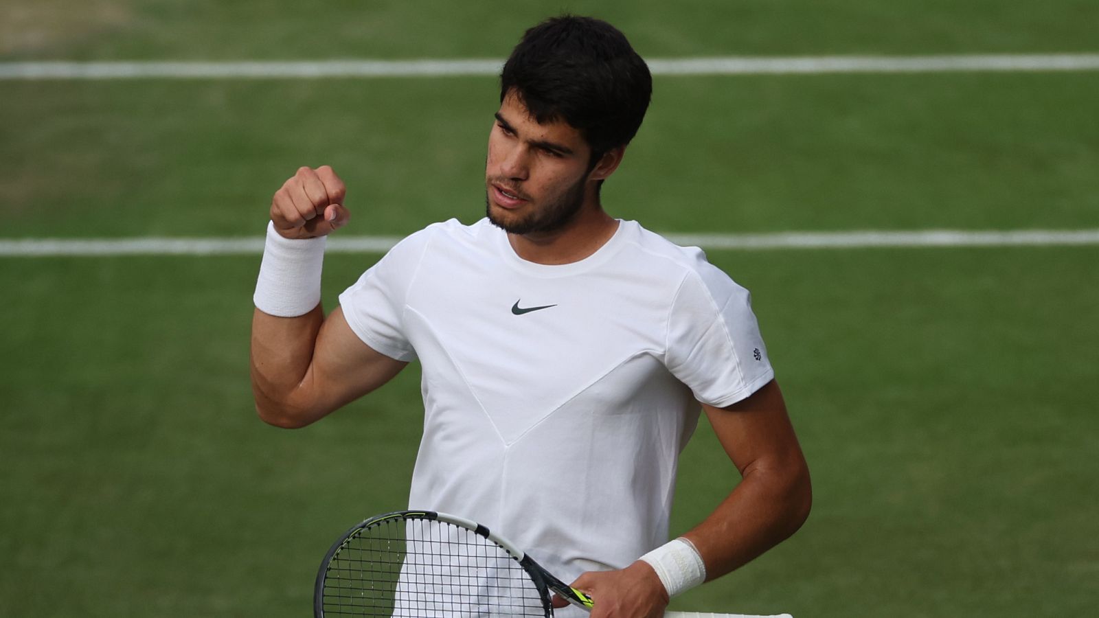 Carlos Alcaraz, en Wimbledon