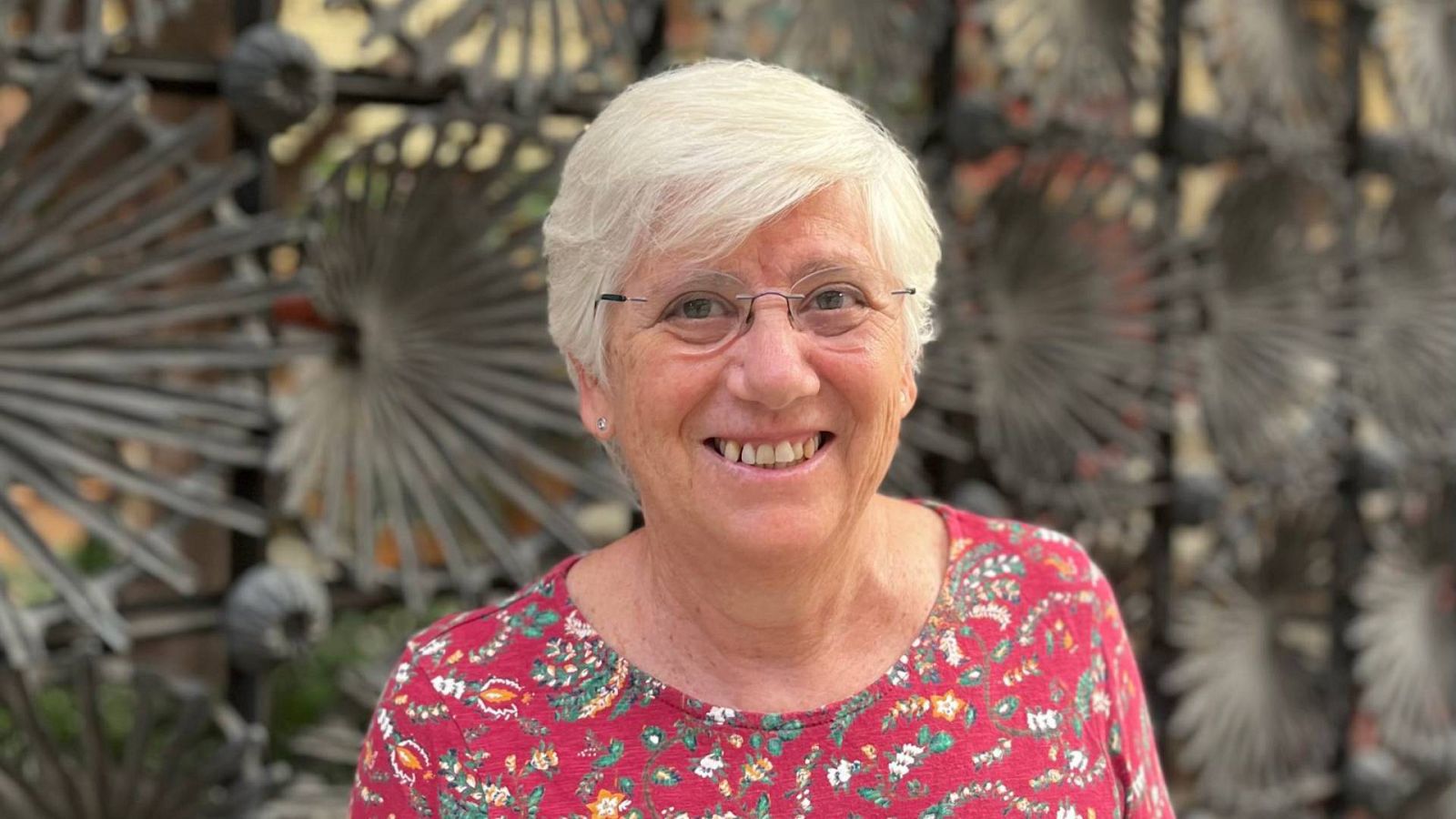 La eurodiputada de JxCat Clara Ponsatí en Barcelona