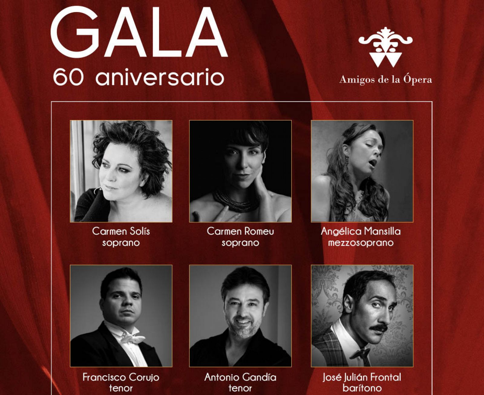 Gala 60� aniversario de Amigos de la �pera, con la Orquesta Sinf�nica RTVE