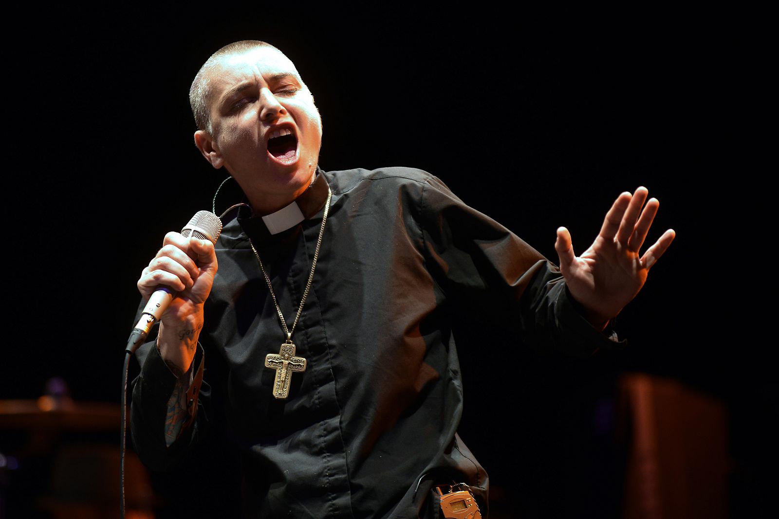 La artista Sinéad O'Connor