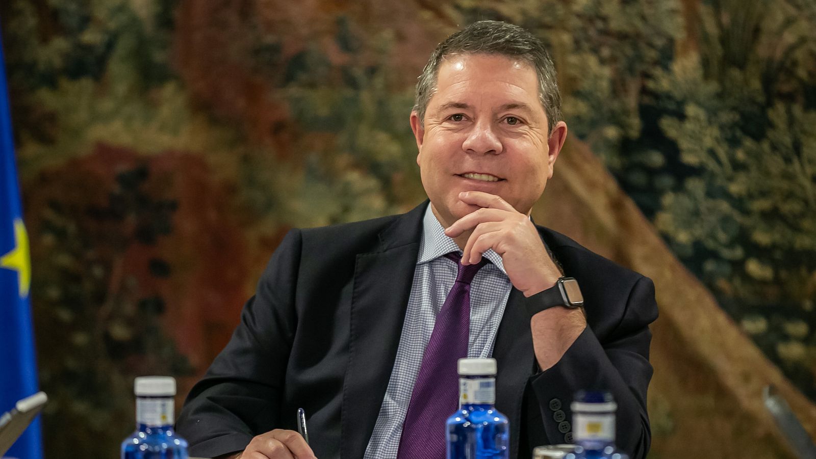 El presidente de Castilla-La Mancha, Emiliano García-Page