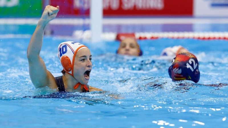 Pa�ses Bajos derrota a Espa�a en la tanda de penaltis de la final del Mundial femenino de waterpolo