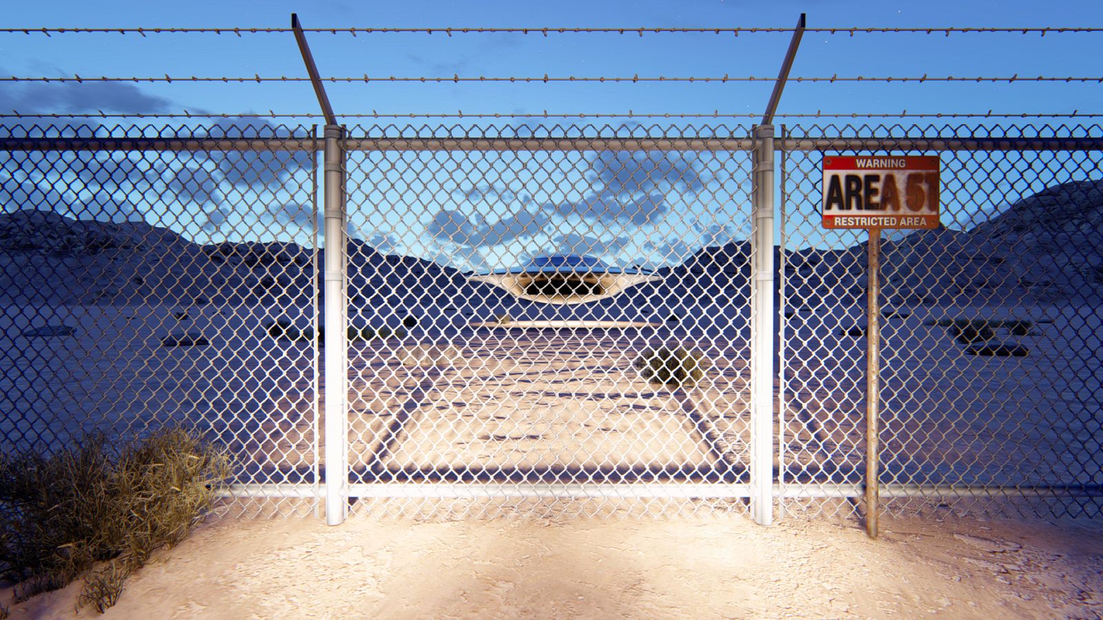 Área 51, en el estado de Nevada, el epicentro del fenómeno ovni en Estados Unidos.
