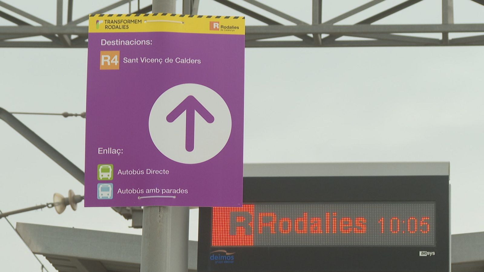 El corredor mediterrani provoca talls a la R4 i R8