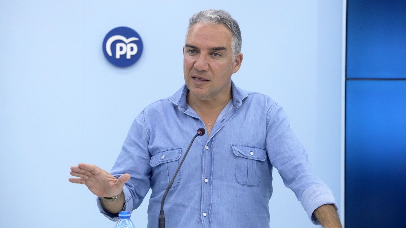 El coordinador general del PP, Elías Bendodo