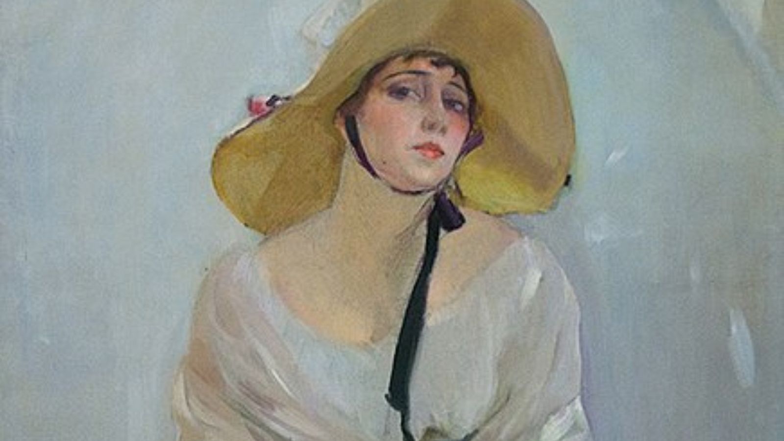 Retrato de la cantante Raquel Meller (1918)