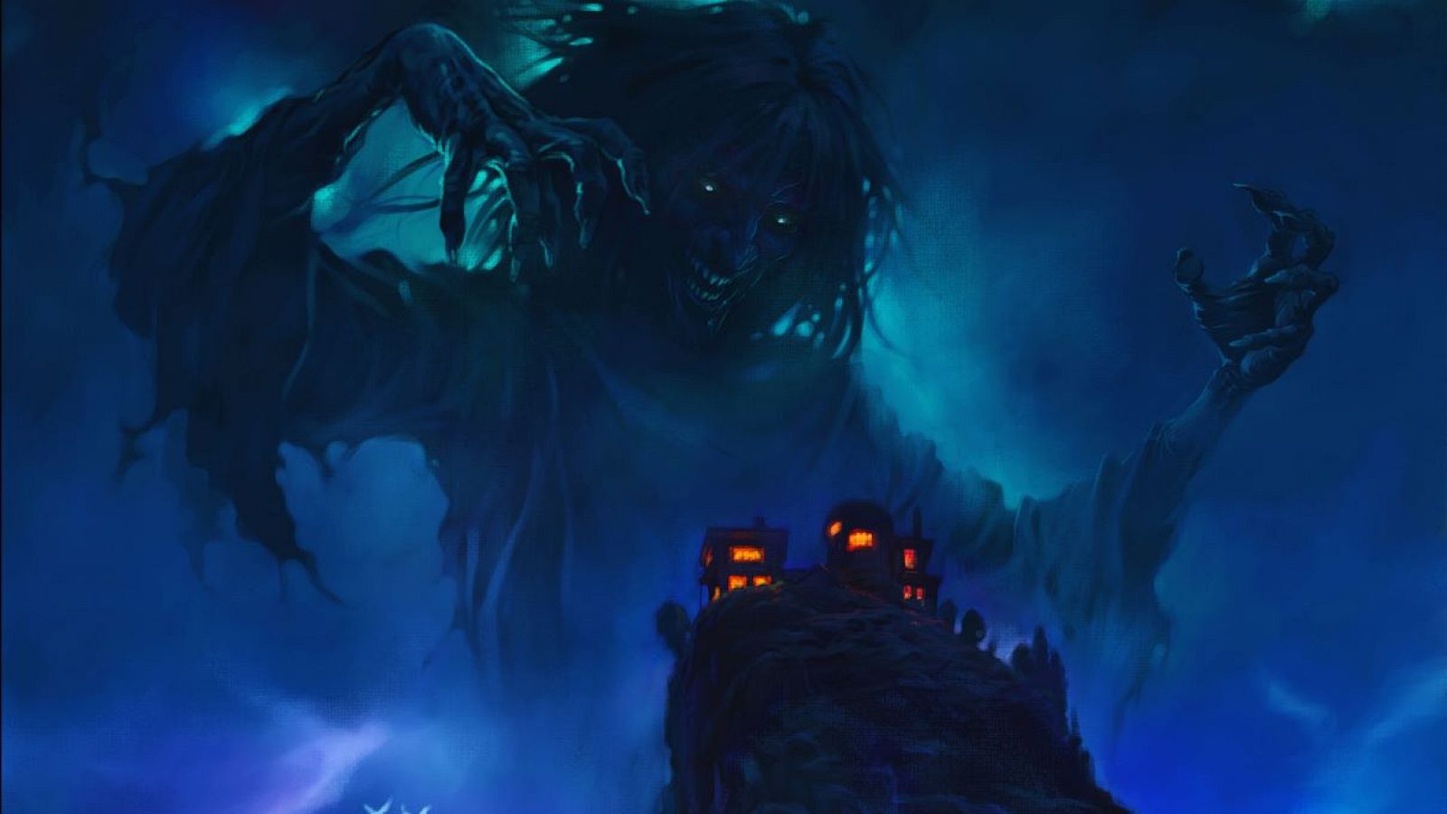 Detalle de la portada de 'La casa del diablo'