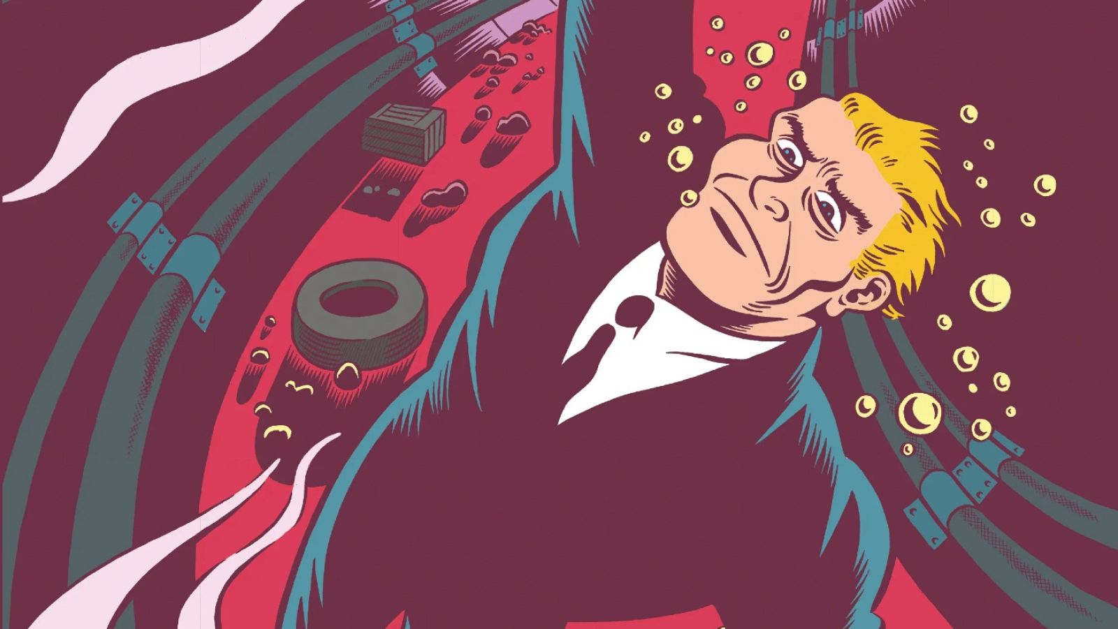 Detalle de la portada de 'Taxista. Edición definitiva'