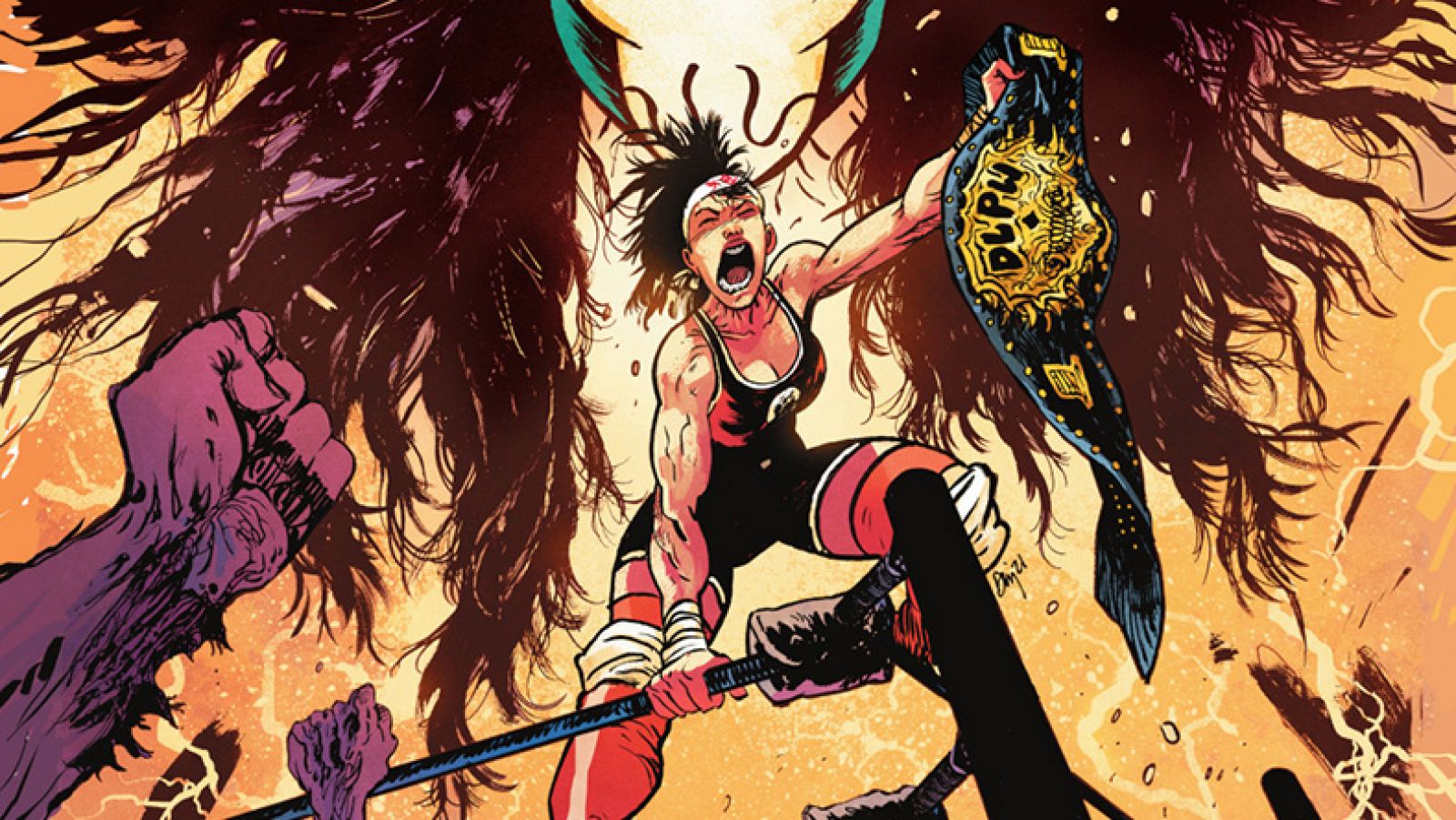 'Do a power bomb', un emocionante cmic sobre la familia y la lucha libre premiado con el Eisner