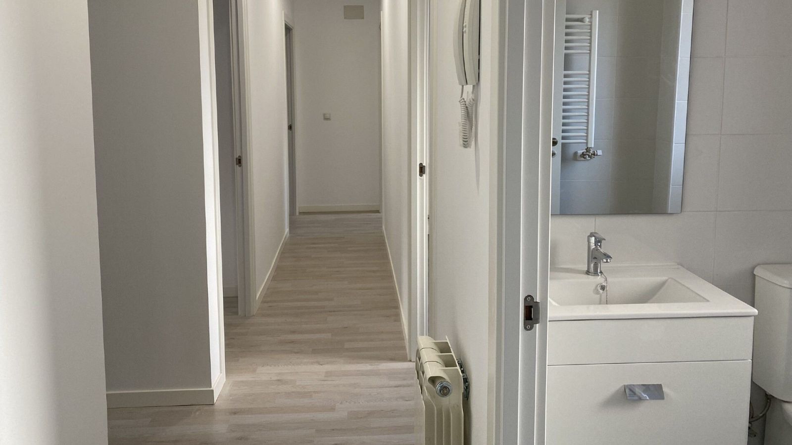 Interior de una vivienda de obra nueva