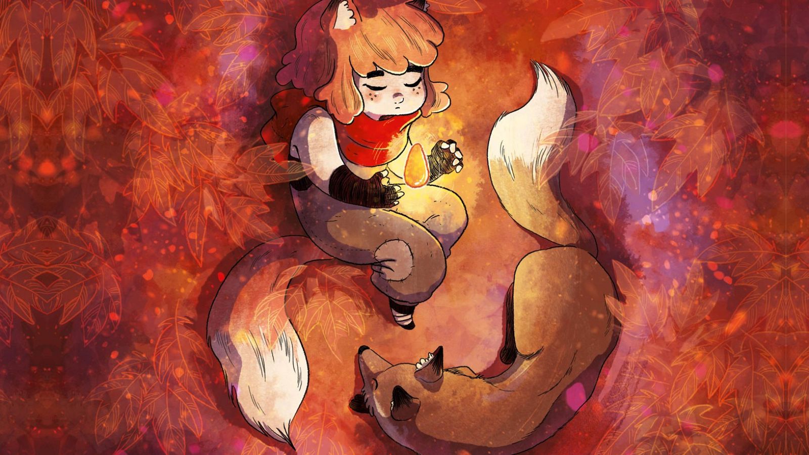 Detalle de la portada de 'De ámbar y de fuego'