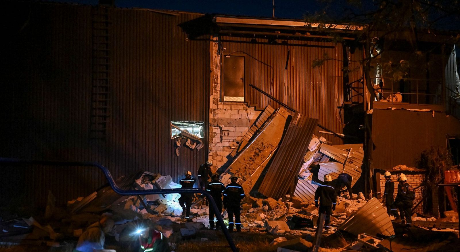 Ataque en una zona residencial en Zaporiyia