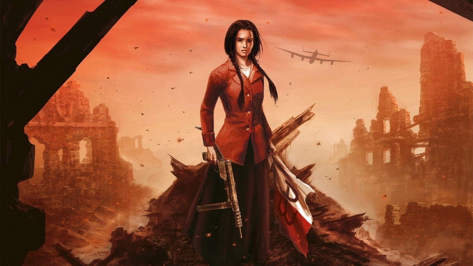 Detalle de la portada de 'Historias de la Guerra: La insurgente de Varsovia'