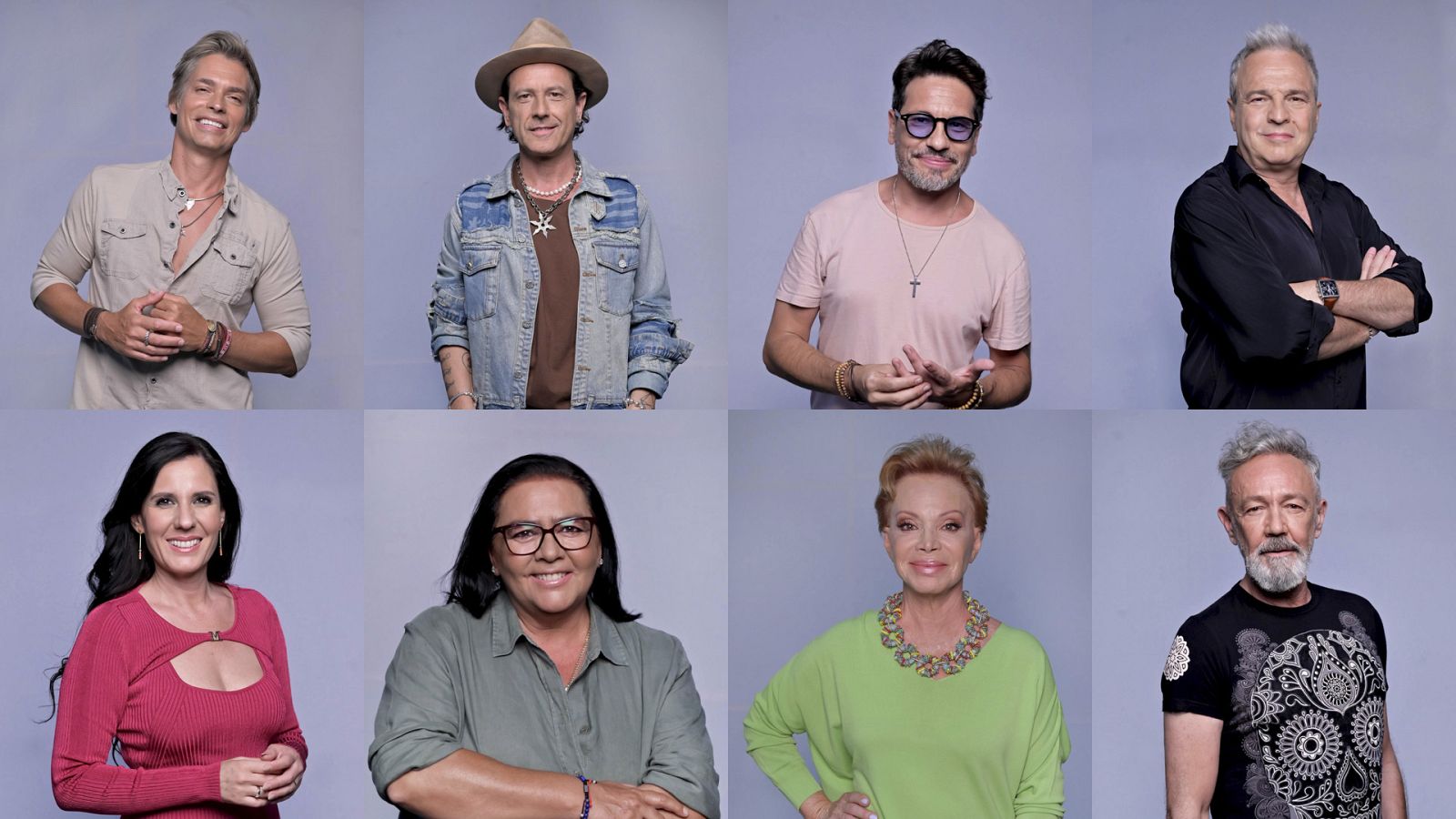 Ocho artistas consagrados para la nueva edición de 'Dúos increíbles'