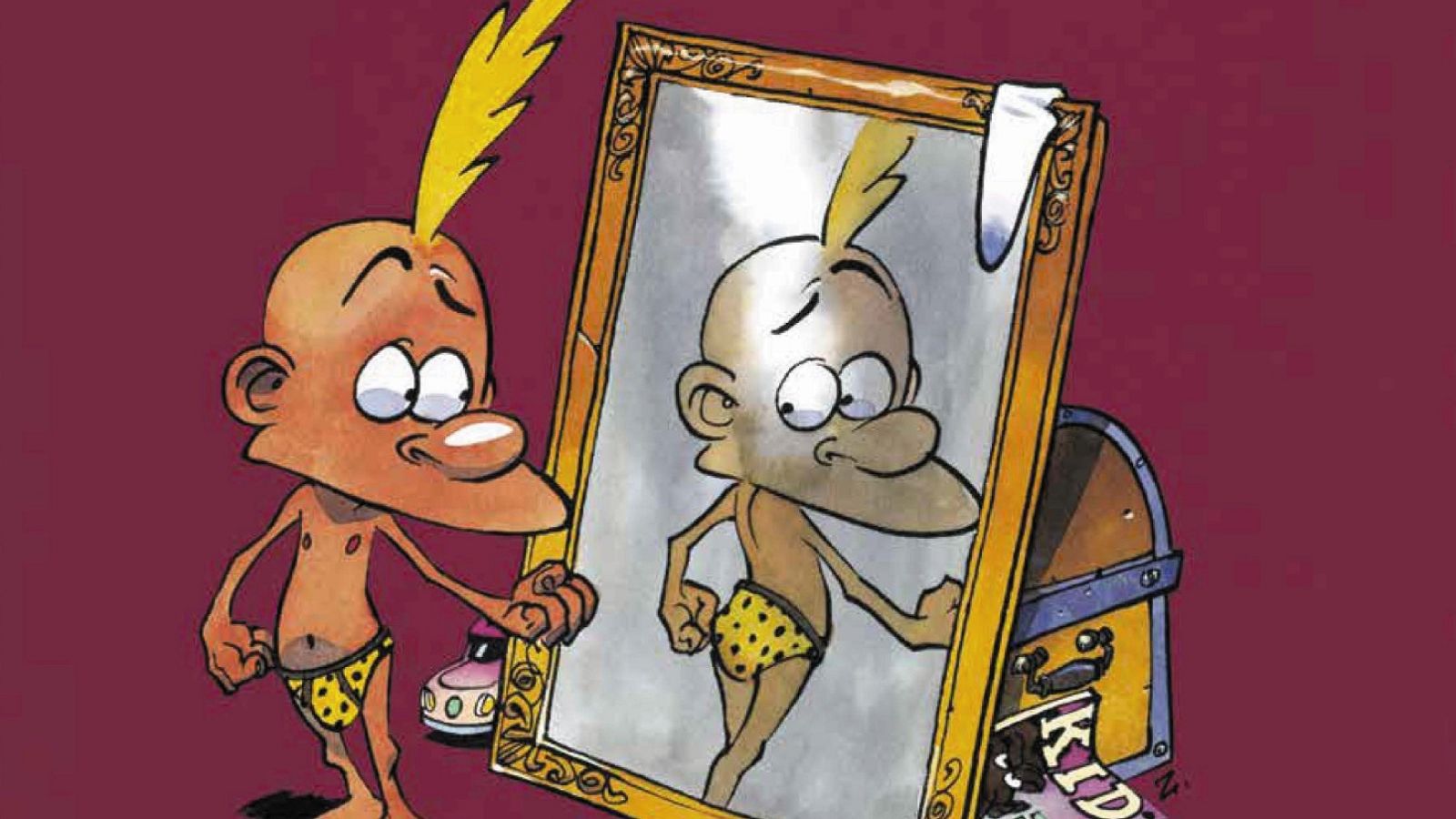 Detalle de la portada de 'Titeuf. Así es la vida, chaval'