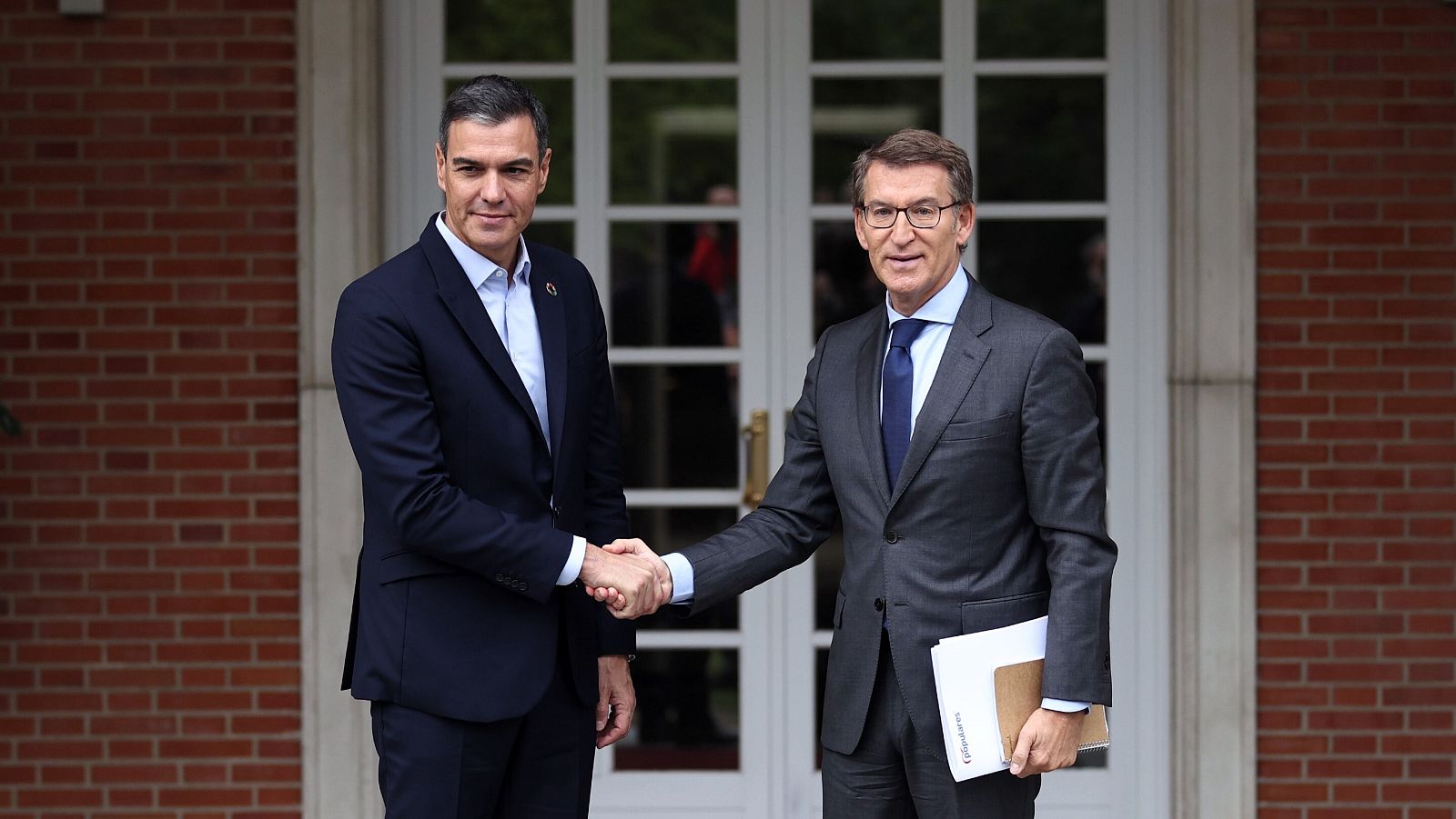 Sánchez y Feijóo en una imagen de archivo