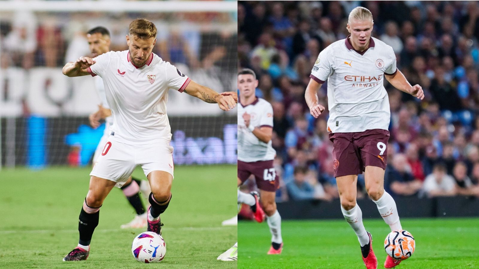 Manchester City - Sevilla, en directo: los dos equipos pugnan por el primer título de año