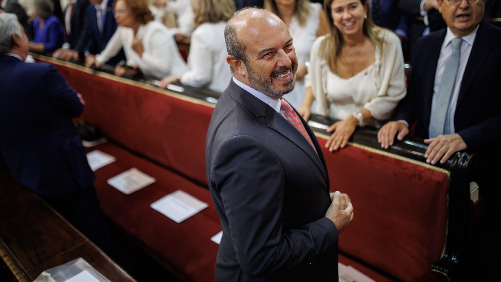 El nuevo presidente del Senado, Pedro Rollán