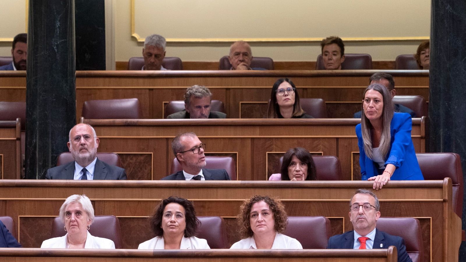 La diputada de Junts Míriam Nogueras jura la Constitución este jueves