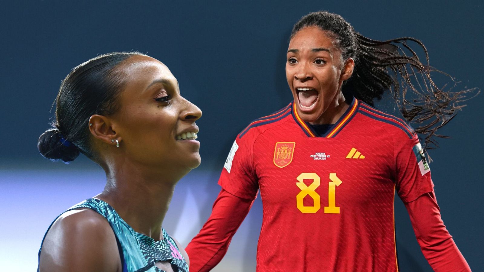 Salma Paralluelo y Ana Peleteiro, la historia de su amistad