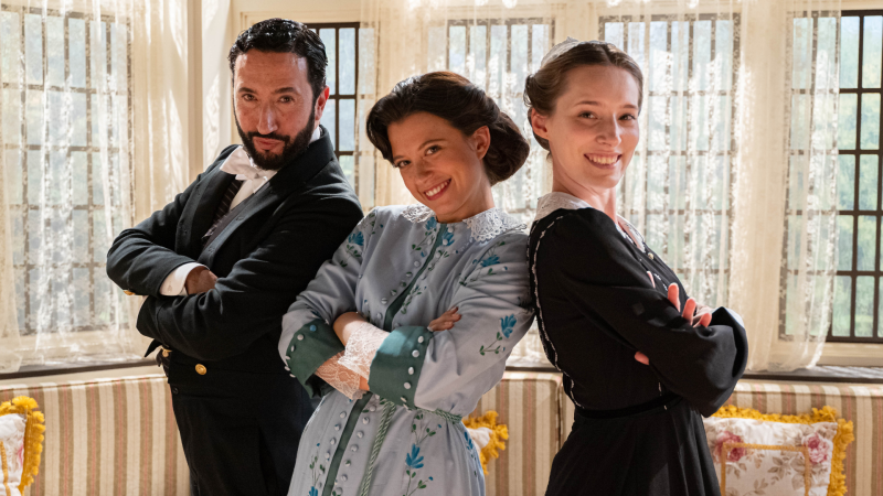 As� vivi� Amparo Pi�ero el primer beso de Martina y Curro