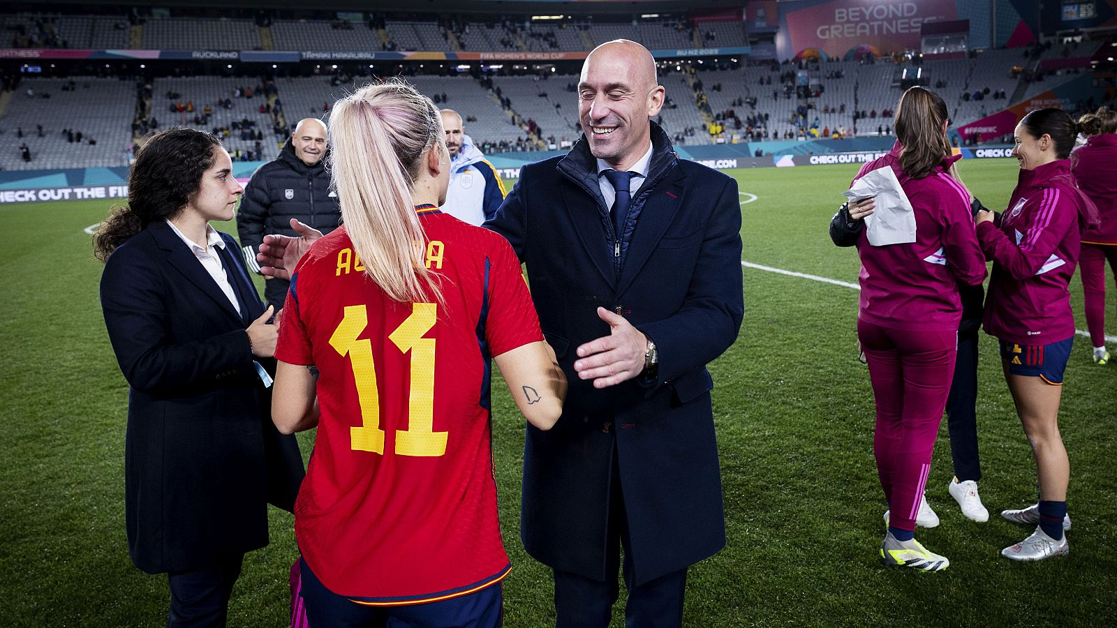 Alexia Putellas contra Luis Rubiales