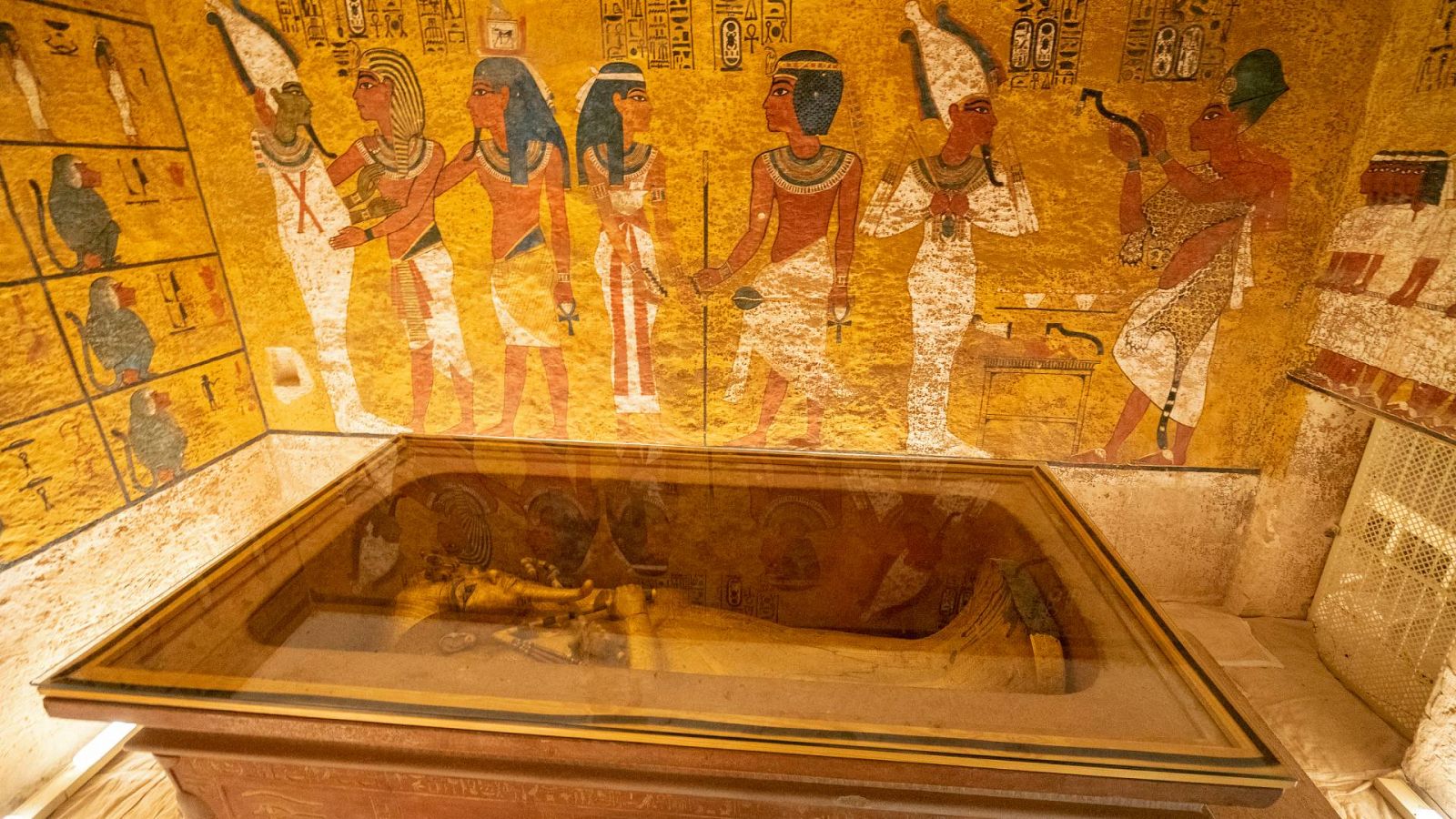 Imagen de archivo de la tumba de Tutankamón