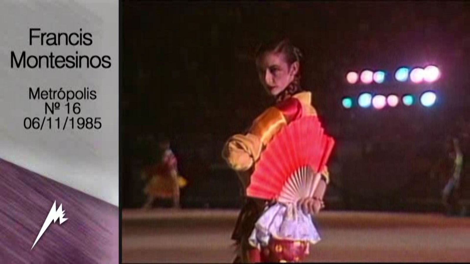 Desfile de Francis Montesinos colección Verano 86