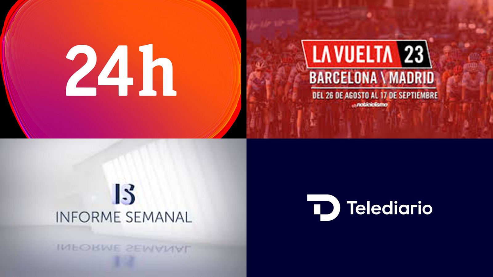 Las marcas informativas, el deporte y la ficción otorgan el liderazgo a La 1 este sábado con un 11%