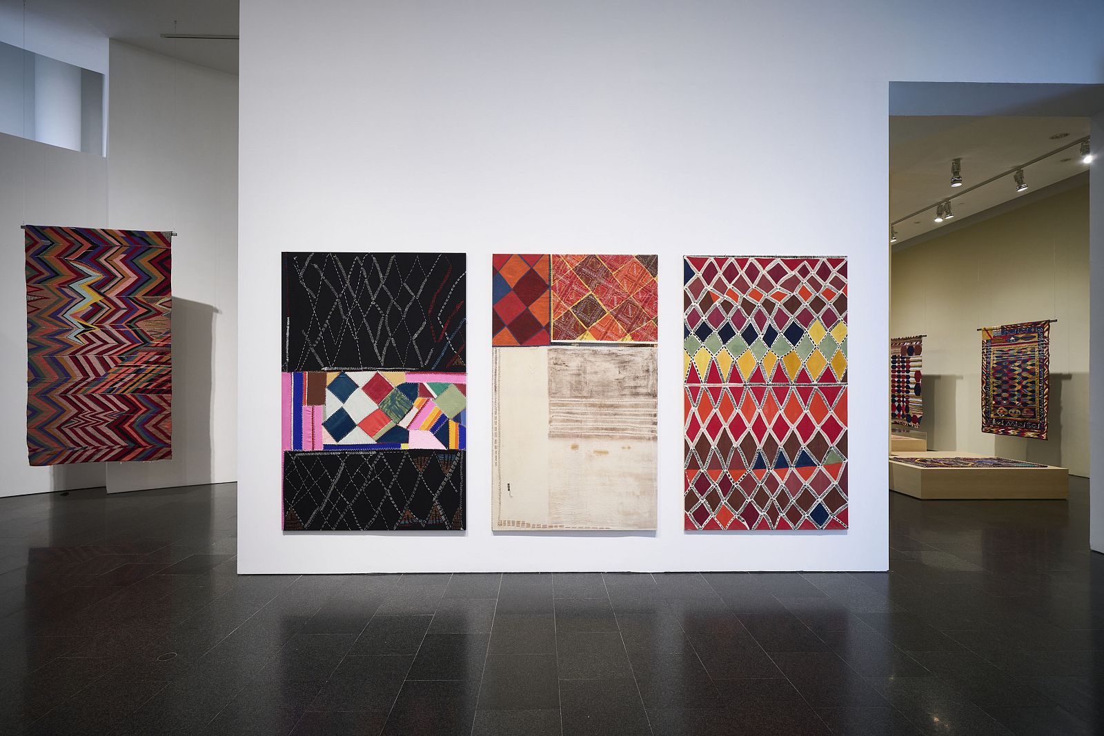 Vistas 'Teresa Lanceta. Tejer como código abierto' (MACBA, 2022)