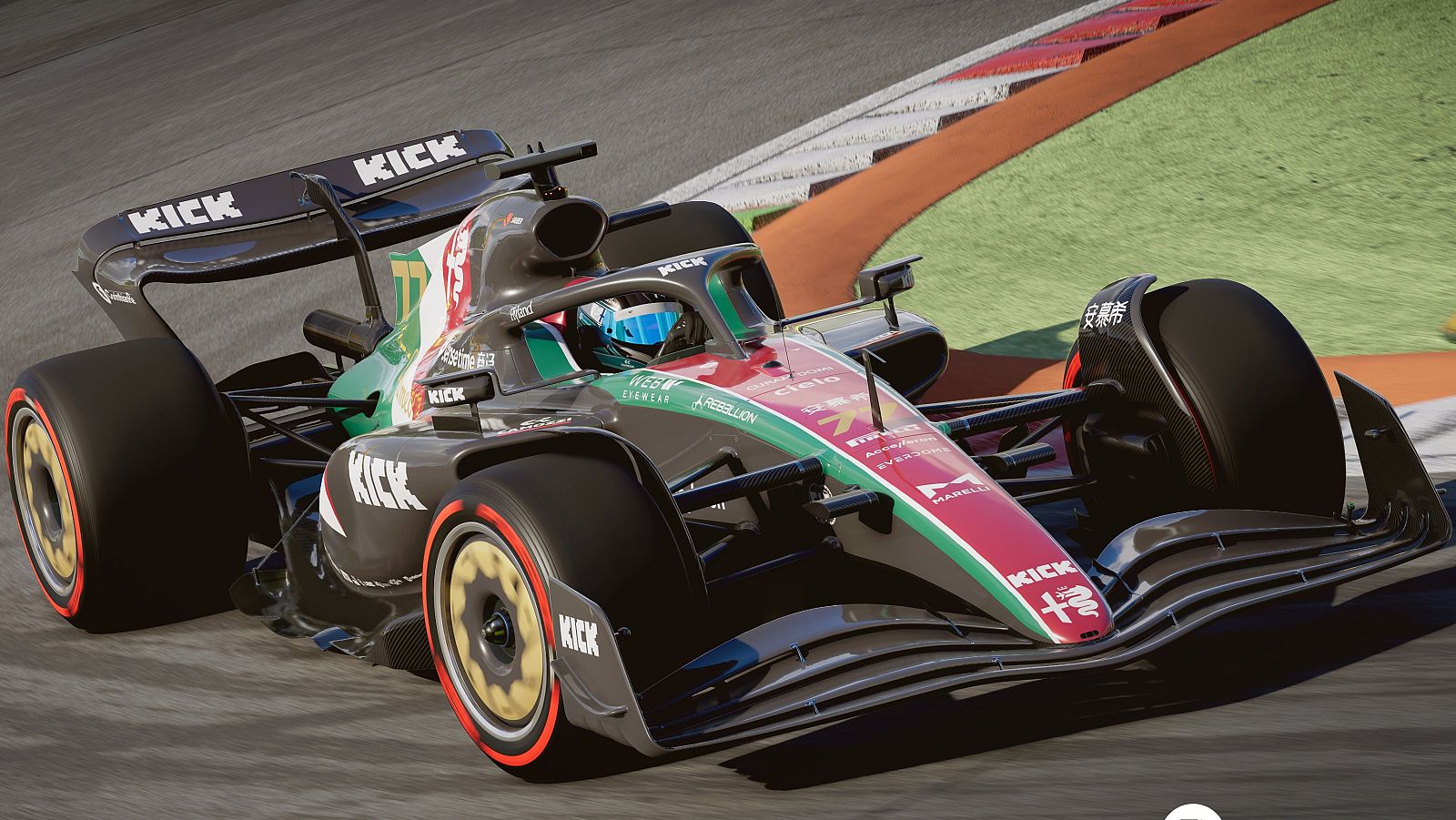 Captura del videojuego F1 23