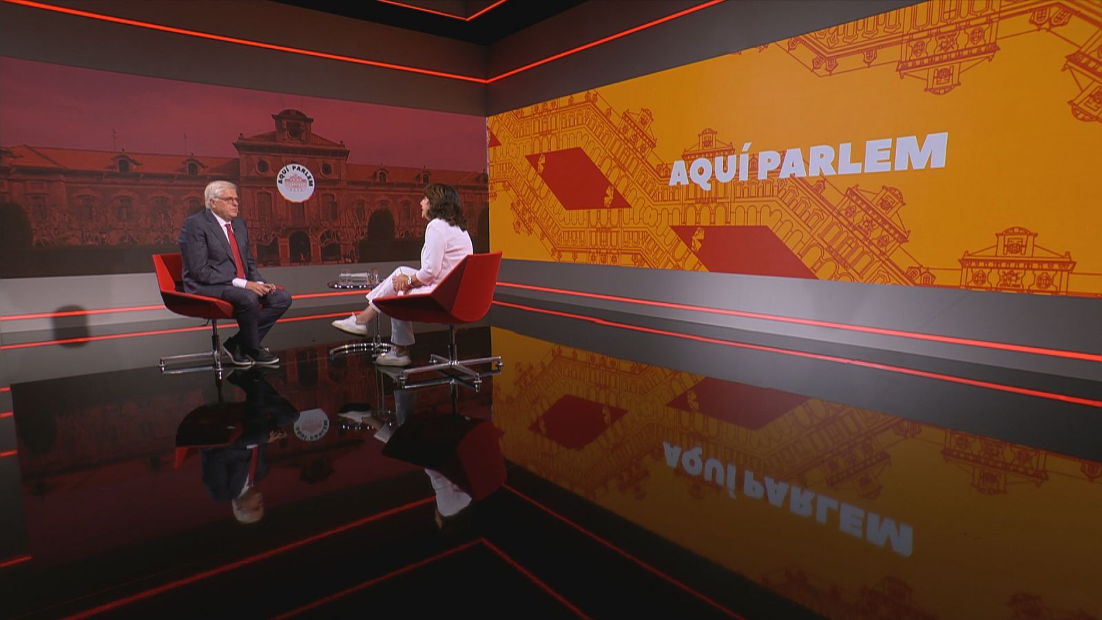 Lluís Falgàs entrevista Anna Erra a 'Aquí parlem'