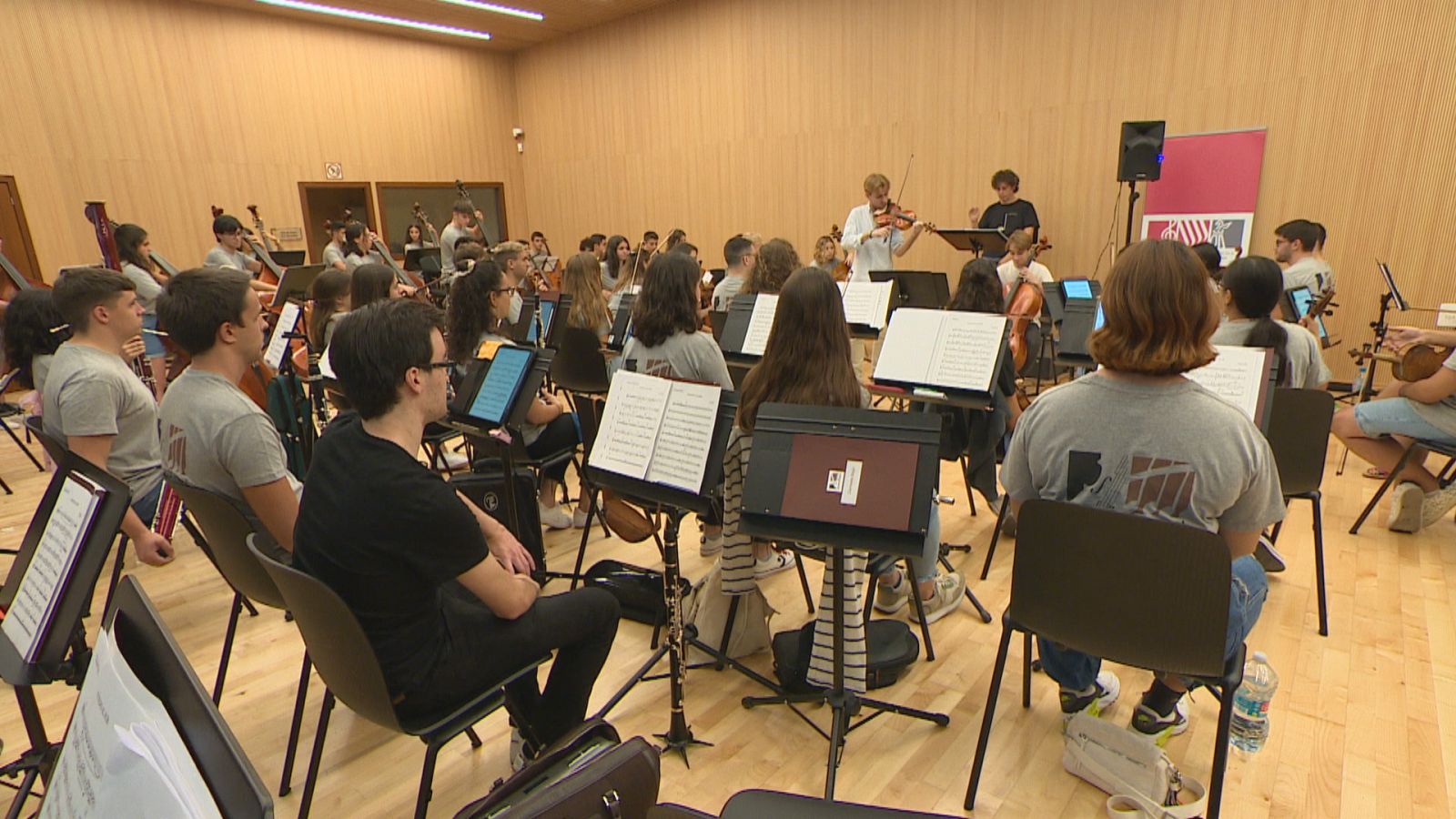 Ensayo de la Joven Orquesta Sinfónica de la FSMCV 04